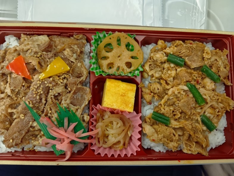 二〇加煎餅、島川特選焼肉弁当（博多駅）_04