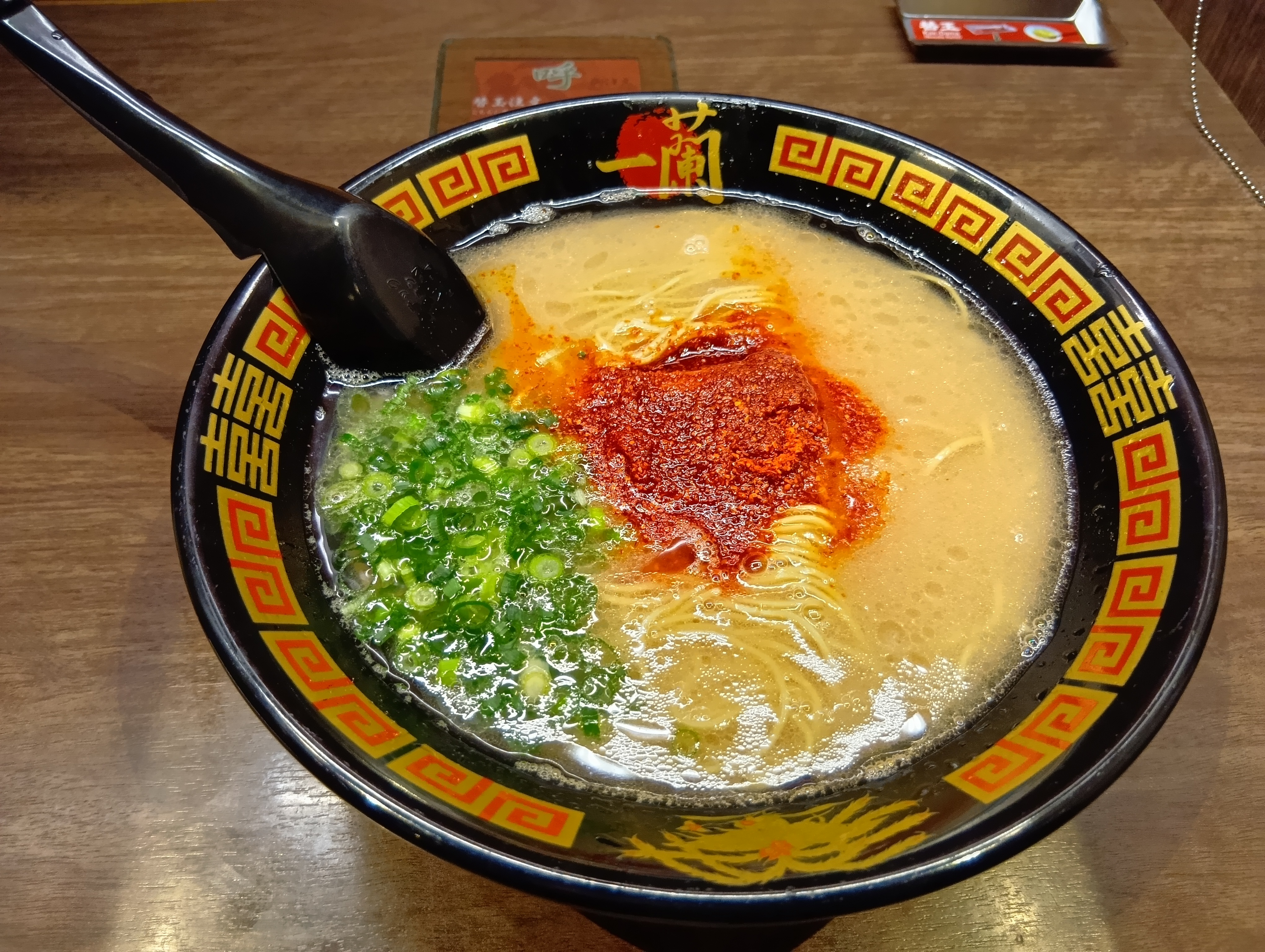 一蘭（太宰府店）ラーメン